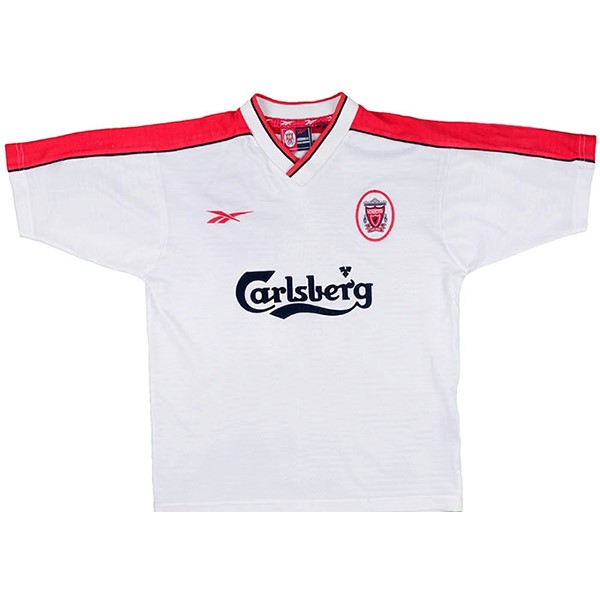 Maillot Football Liverpool Exterieur Retro 1998 Rouge